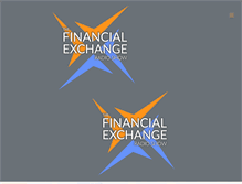 Tablet Screenshot of financialexchangeshow.com